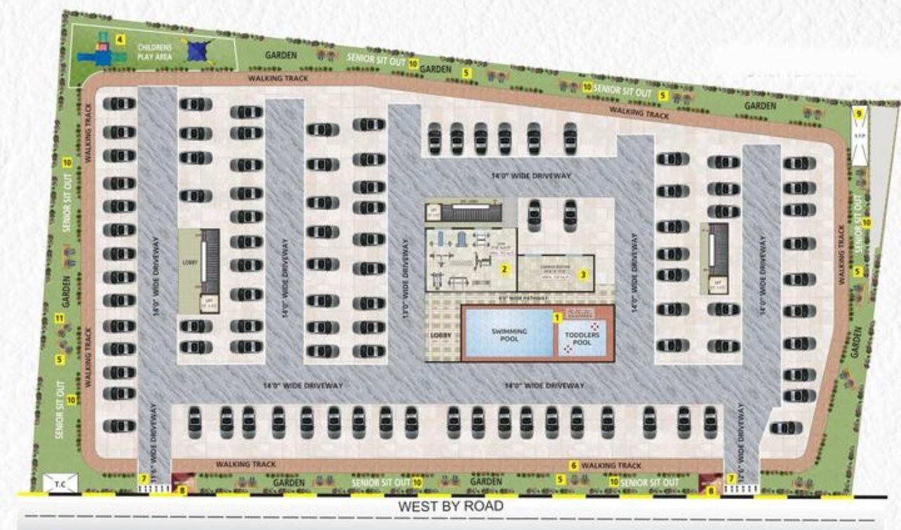  southern star Layout Plan