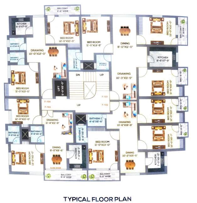  aditya residency Aditya Residency Cluster Plan