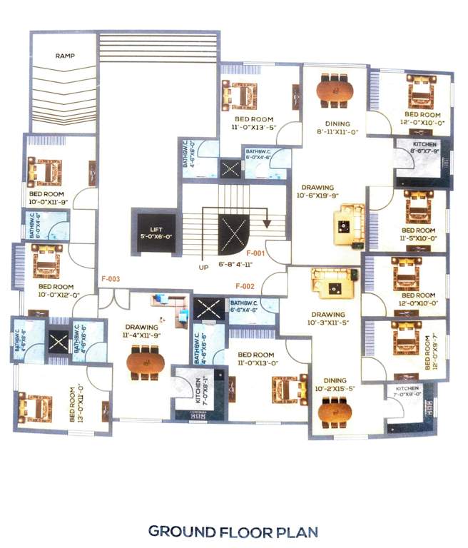  aditya residency Aditya Residency Cluster Plan for ground Floor