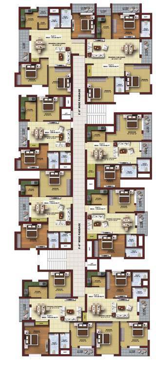  saubhagya enclave Saubhagya Enclave Cluster Plan