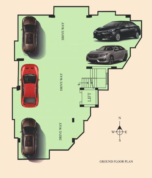  malligai Malligai Cluster Plan for ground Floor