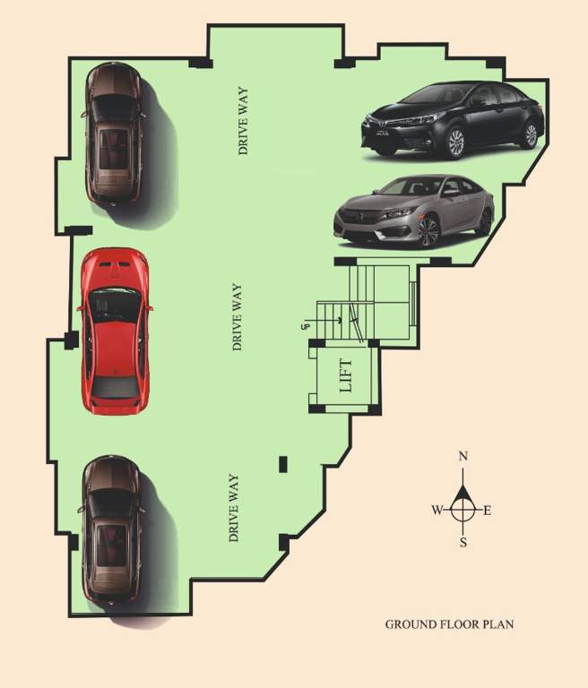  malligai Malligai Cluster Plan for ground Floor