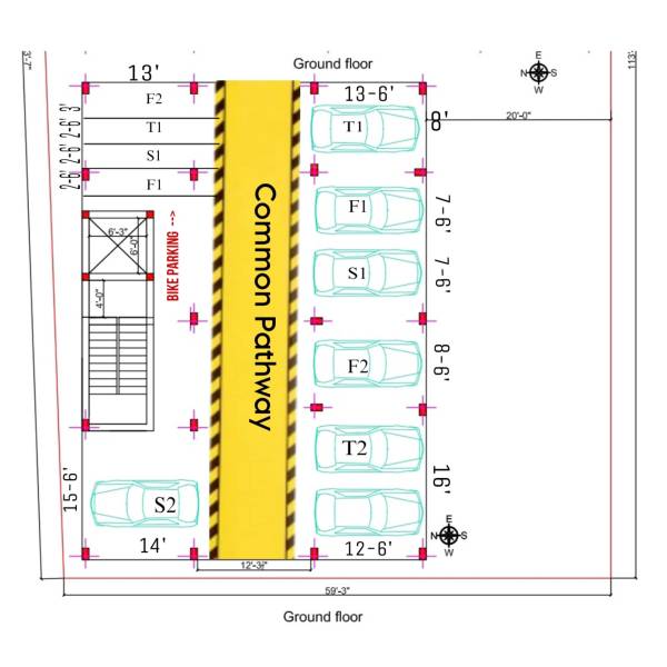  blossom Blossom Cluster Plan for Car parking 