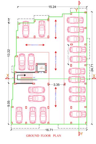  bishundeo-sarswati-apartment Bishundeo Sarswati Apartment Cluster Plan for ground Floor