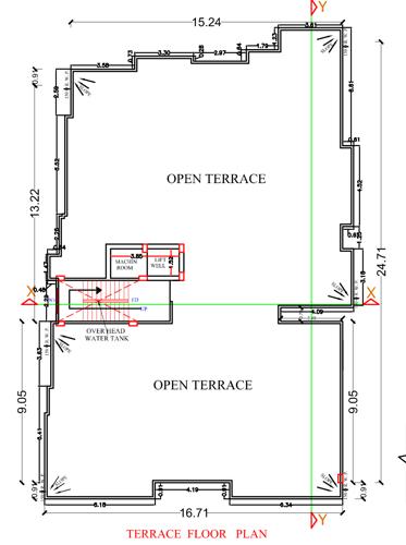  bishundeo-sarswati-apartment Bishundeo Sarswati Apartment Cluster Plan for Terrace Floor