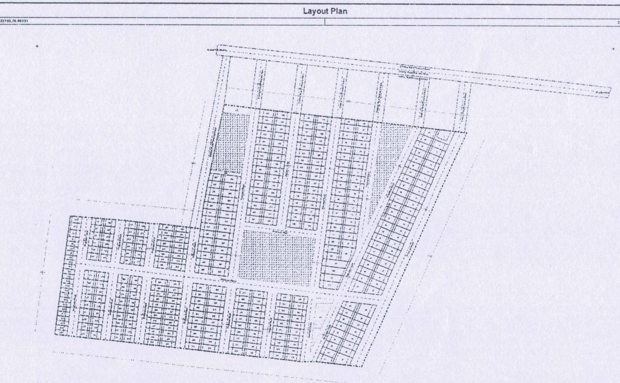  omkar homes Layout Plan