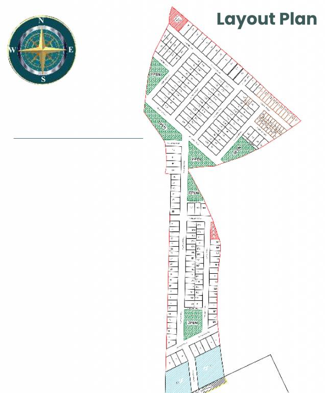 kalpdham galaxy Layout Plan