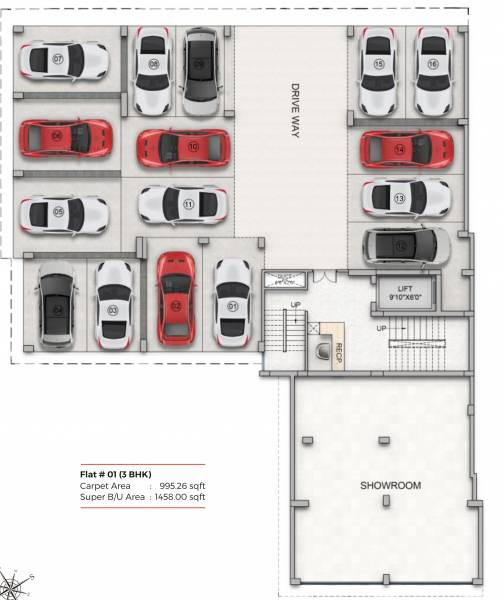  genx-buddha Genx Buddha Cluster Plan for ground Floor