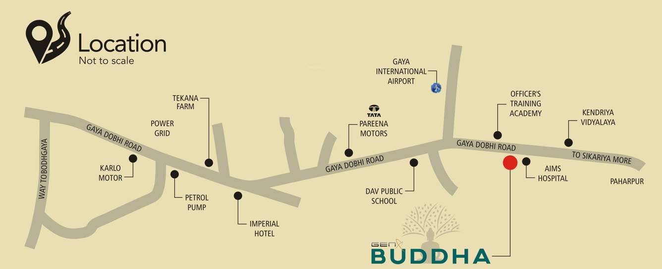 genx buddha Location Plan