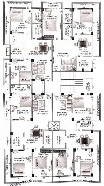 S K Tower Cluster Plan for 1st Floor s-k-tower S K Tower Cluster Plan for 1st Floor
