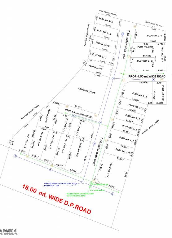  sm krishna park 4 Layout Plan