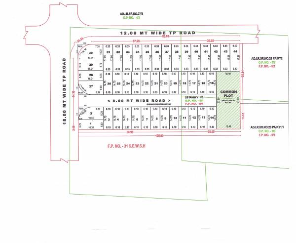  apple-villa-residency Layout Plan