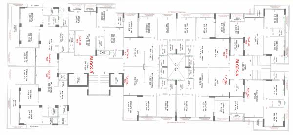 Block A Cluster Plan for 1st Floor avadh Block A Cluster Plan for 1st Floor