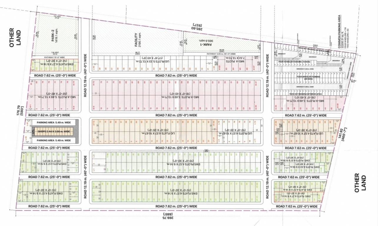 shantinath vatika Layout Plan