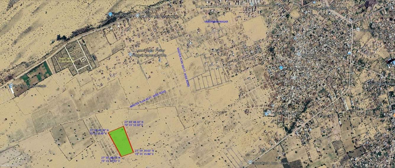  shantinath vatika Location Plan