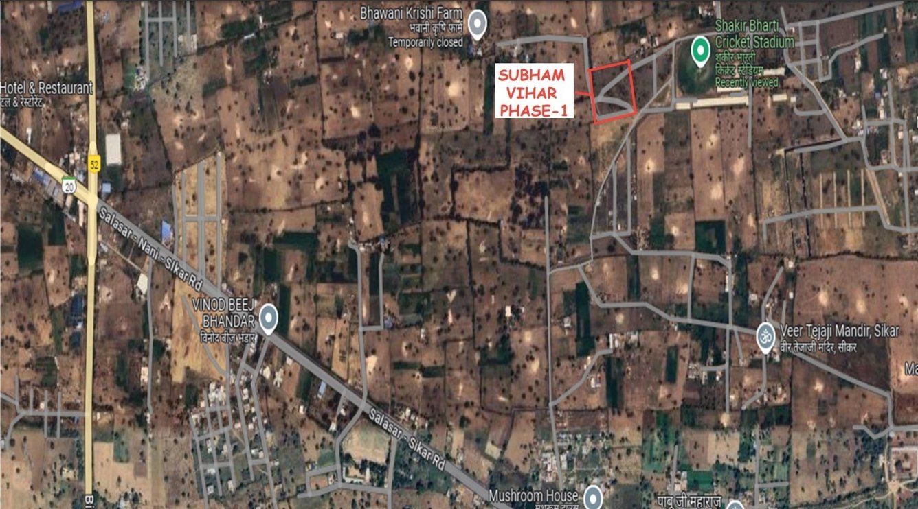  subham vihar phase i Location Plan