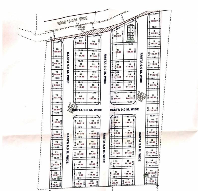  metro city phase 2 residential scheme Layout Plan