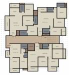  nagalaxmi-heights Nagalaxmi Heights Cluster Plan from 1st to 5th Floor