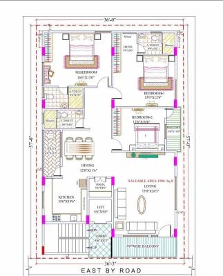  meadows Meadows Cluster Plan from 1st to 5th Floor