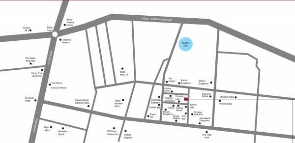  akshar-height Location Plan