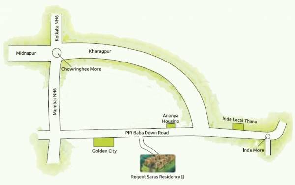  regent-saras-2-residency Location Plan