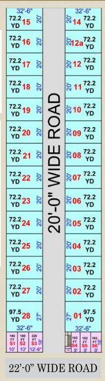 balaji villas Layout Plan
