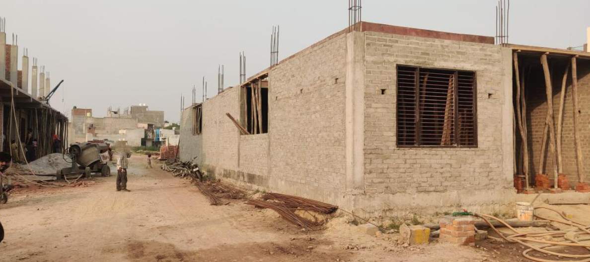 lotus green luxury villa Construction Status Apr 25