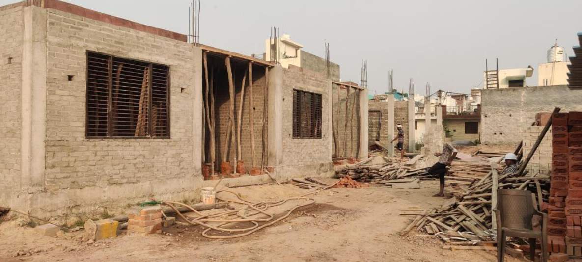lotus green luxury villa Construction Status Apr 25