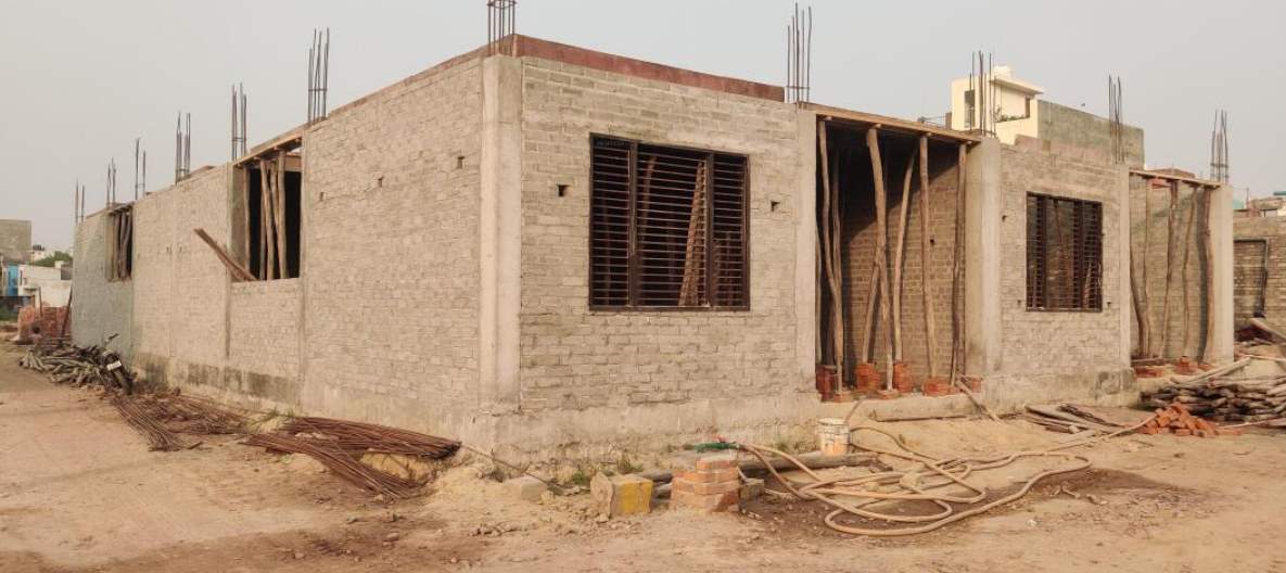 lotus green luxury villa Construction Status Apr 25