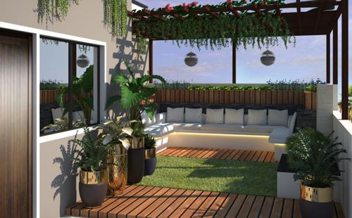 Pergola lotus-green-luxury-villa Pergola