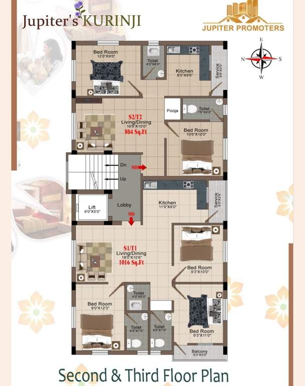  kurunji Kurunji Cluster Plan from 2nd to 3rd Floor