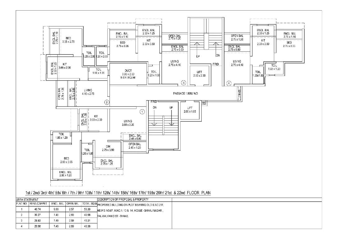  sukrya heights Sukrya Heights Cluster Plan from 1st to 22th Floor