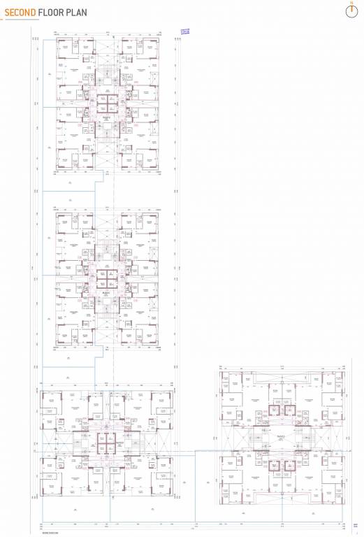  embrace the wind Tower A B C D Cluster Plan for 2nd Floor