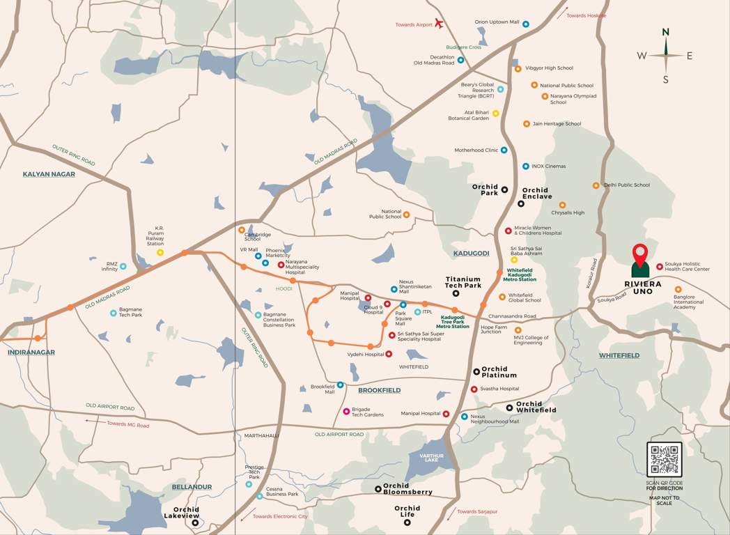  riviera uno Location Plan