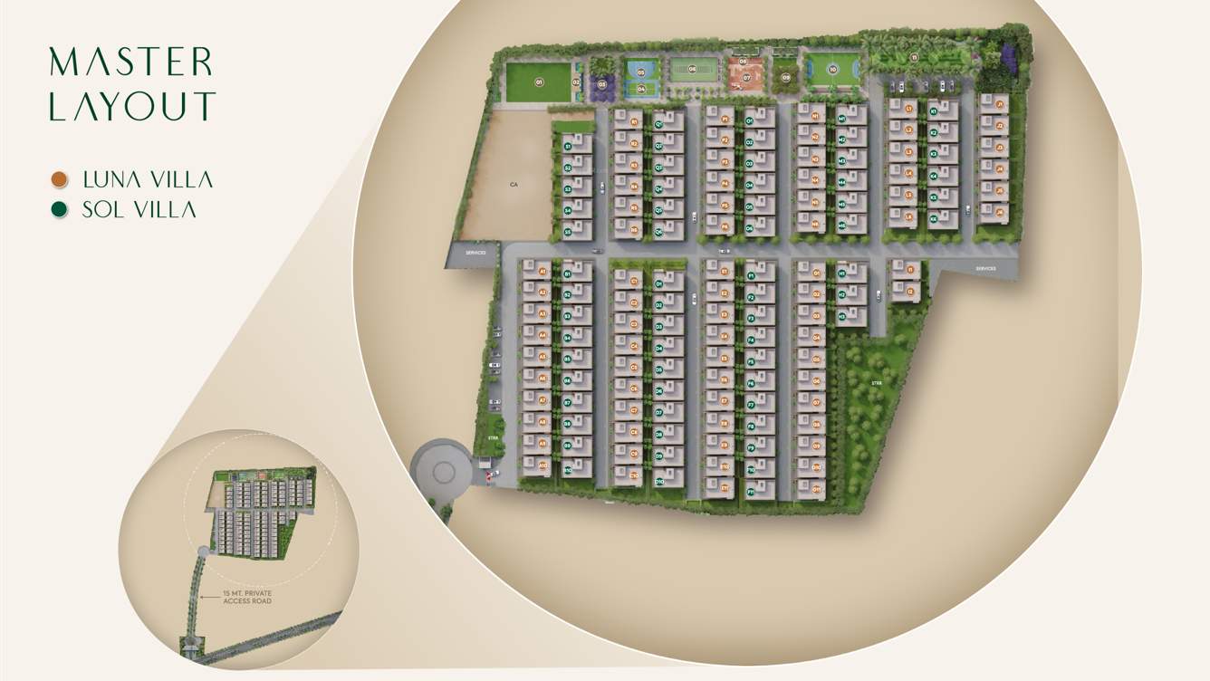 riviera uno Master Plan