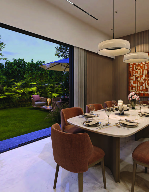  riviera uno Dining Area