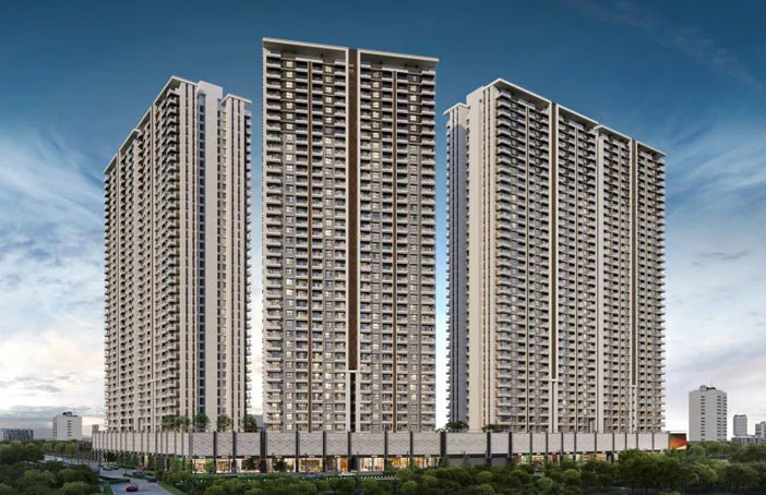 the greenfront at godrej park world Elevation