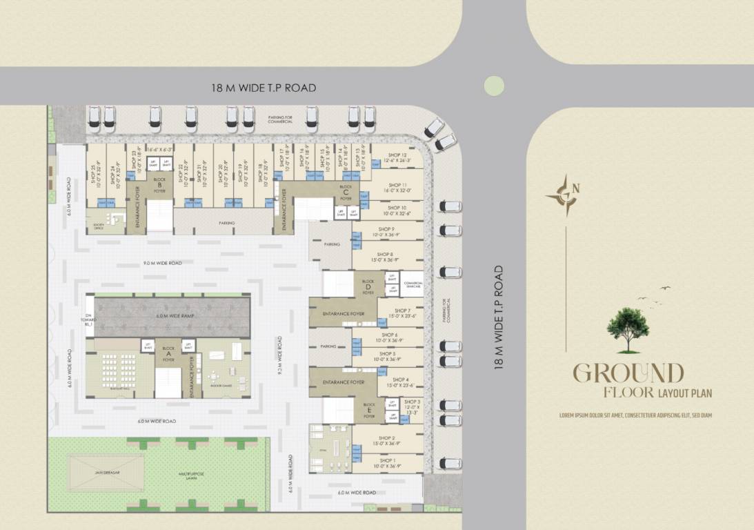  the rhythm elevate A To E Cluster Plan