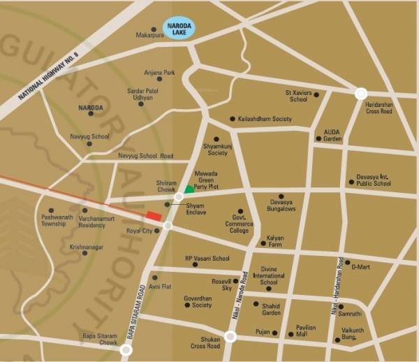  shlok-35 Location Plan