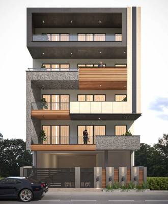 luxury-floors-311-sq-yards Elevation Elevation