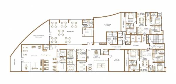 Mirania Evara Cluster Plan for 1st Floor evara Mirania Evara Cluster Plan for 1st Floor