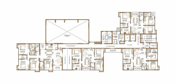 Mirania Evara Cluster Plan for 2nd Floor evara Mirania Evara Cluster Plan for 2nd Floor