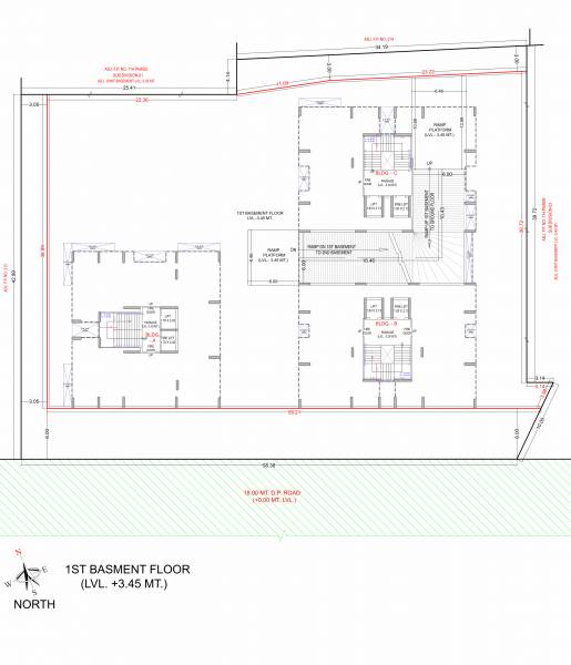 Tower B Cluster Plan for Basment pratishtha-hills Tower B Cluster Plan for Basment