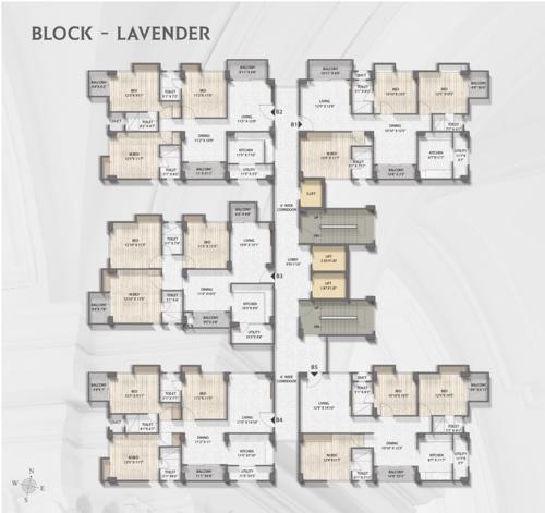 Syndicate Grandeur Block Lavender Cluster Plan from 1st to 13th Floor syndicate-grandeur Syndicate Grandeur Block Lavender Cluster Plan from 1st to 13th Floor