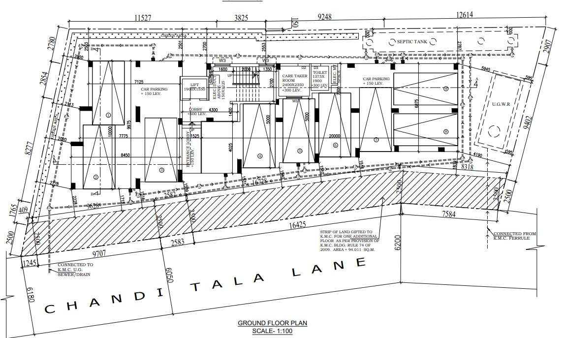  tolly green view Tolly Green View Cluster Plan for ground Floor