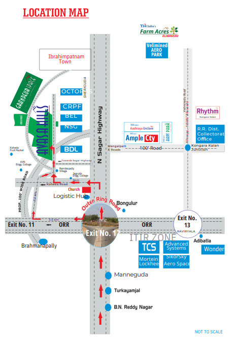 grandeur space Location Plan