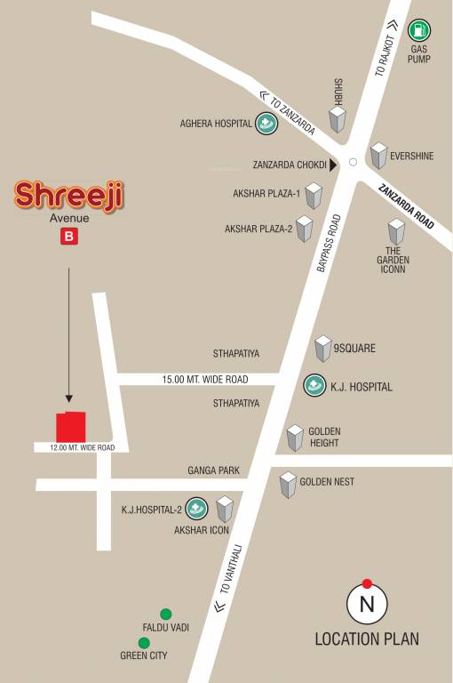 avenue b Location Plan