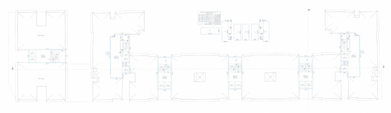  shyam richmond Tower B Cluster Plan for Terrace  Floor
