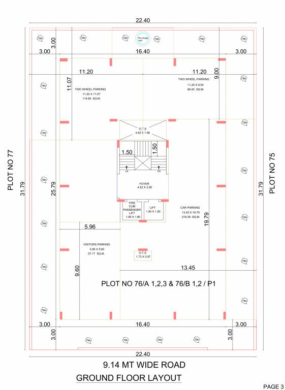  baug e kareem Baug E Kareem Cluster Plan for ground Floor