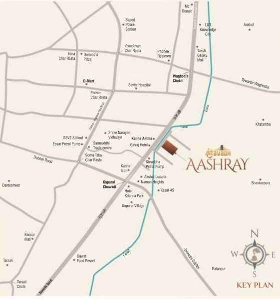  aashray Location Plan